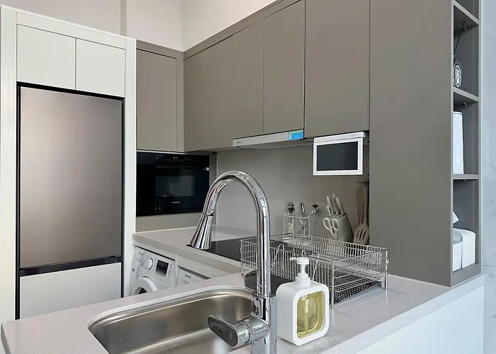 명동 도보 4분, 뷰가 멋진 신축 시청역 회현역 Apartamento *